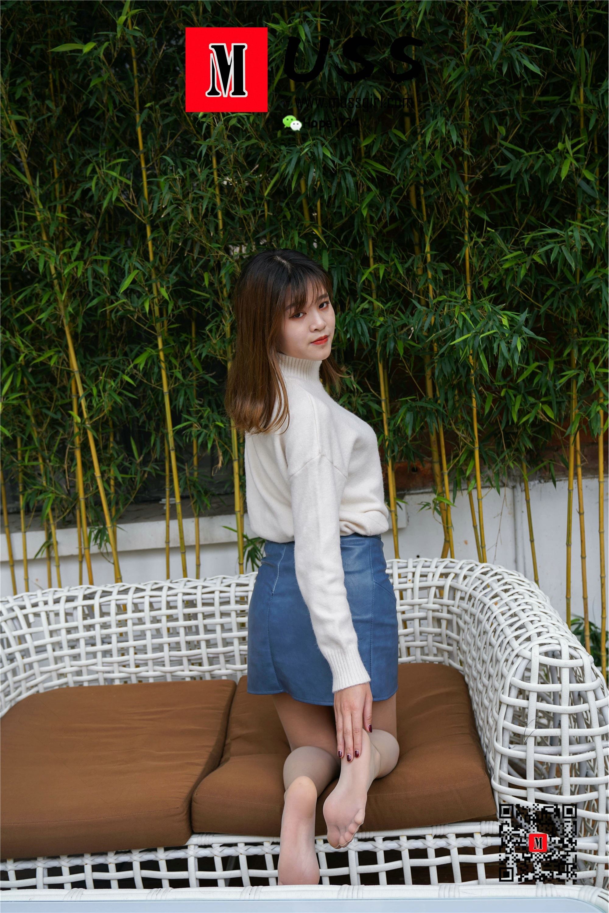 MussGirl慕丝女郎 NO.025 皮裙下的骚动